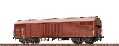 BRAWA 50415 - H0 - Gedeckter Güterwagen GASFWV, CFR, Ep. III
